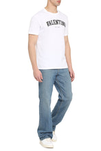 Load image into Gallery viewer, Cotton crew-neck T-shirt
