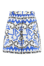 Load image into Gallery viewer, Printed cotton bermuda shorts
