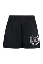 Load image into Gallery viewer, Logo print beach shorts
