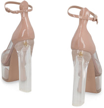 Load image into Gallery viewer, Valentino Garavani - Tan-Go platform pump
