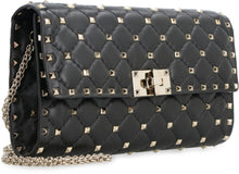 Load image into Gallery viewer, Valentino Garavani - Rockstud Spike quilted leather shoulder bag
