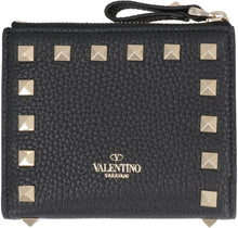 Load image into Gallery viewer, Valentino Garavani - Rockstud leather wallet
