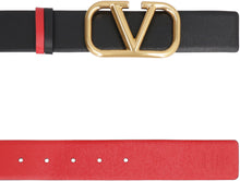 Load image into Gallery viewer, Valentino Garavani - Reversible leather belt

