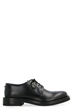 Load image into Gallery viewer, Derby Rockstud  Essential leather lace-up shoes
