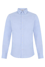 Load image into Gallery viewer, Slim fit shirt in cotton with logo
