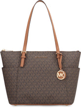 Load image into Gallery viewer, Jet Set Vegan leather tote
