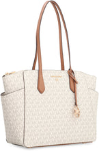 Load image into Gallery viewer, Marilyn all over logo canvas tote
