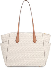 Load image into Gallery viewer, Marilyn all over logo canvas tote
