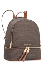 Load image into Gallery viewer, Rhea coated canvas backpack
