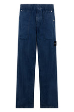 Load image into Gallery viewer, Loose fit fatigue jeans with pockets

