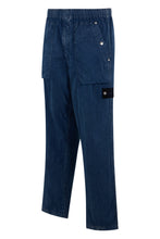 Load image into Gallery viewer, Loose fit fatigue jeans with pockets

