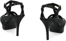 Load image into Gallery viewer, Tribute heeled leather sandals
