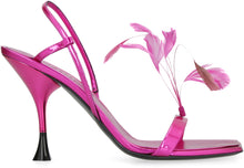 Load image into Gallery viewer, Kimi patent leather heel sandals
