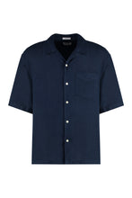 Load image into Gallery viewer, Short sleeve linen shirt
