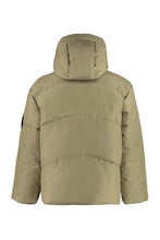 Load image into Gallery viewer, Hooded full-zip down jacket
