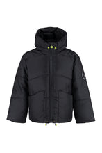 Load image into Gallery viewer, Hooded full-zip down jacket
