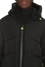 Load image into Gallery viewer, Hooded full-zip down jacket
