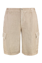 Load image into Gallery viewer, Linen bermuda-shorts
