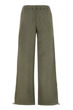 Load image into Gallery viewer, Linen wide leg trousers
