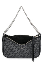 Load image into Gallery viewer, Jet Set Charm printed canvas shoulder bag
