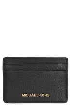 Load image into Gallery viewer, Logo detail leather card holder
