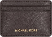 Load image into Gallery viewer, Logo detail leather card holder
