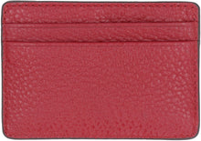 Load image into Gallery viewer, Logo detail leather card holder
