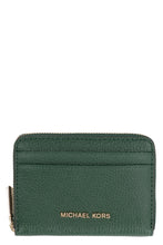 Load image into Gallery viewer, Jet Set small leather flap-over wallet
