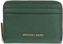 Load image into Gallery viewer, Jet Set small leather flap-over wallet

