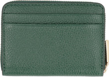 Load image into Gallery viewer, Jet Set small leather flap-over wallet
