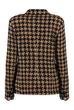Load image into Gallery viewer, Houndstooth double breast blazer
