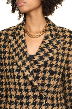 Load image into Gallery viewer, Houndstooth double breast blazer

