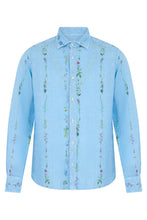 Load image into Gallery viewer, Shirt with floral print in linen
