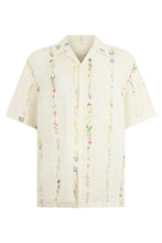 Load image into Gallery viewer, Linen shirt with floral print
