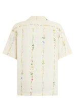 Load image into Gallery viewer, Linen shirt with floral print
