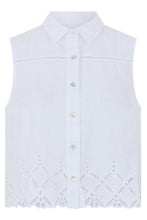 Load image into Gallery viewer, Linen shirt without sleeves
