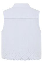Load image into Gallery viewer, Linen shirt without sleeves
