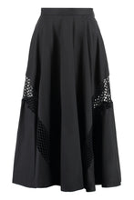 Load image into Gallery viewer, Cotton midi skirt
