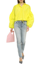 Load image into Gallery viewer, Puffed sleeves shirt
