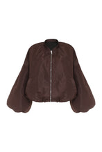 Load image into Gallery viewer, Nylon bomber jacket
