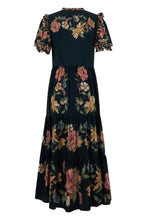Load image into Gallery viewer, Long dress with floral print
