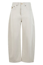 Load image into Gallery viewer, Loose jeans in cotton and linen blend
