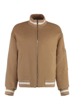 Load image into Gallery viewer, Wool bomber jacket
