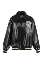 Load image into Gallery viewer, Faux leather jacket
