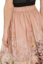 Load image into Gallery viewer, Dancer silk-linen blend skirt
