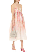 Load image into Gallery viewer, Dancer linen and silk dress
