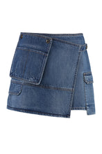 Load image into Gallery viewer, Denim mini skirt
