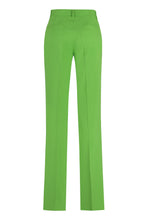 Load image into Gallery viewer, Flared viscose trousers
