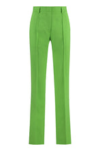 Load image into Gallery viewer, Flared viscose trousers
