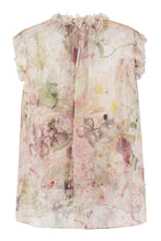 Load image into Gallery viewer, Dancer printed georgette blouse
